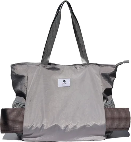 Bolsa para esterilla de yoga ESVAN, bolsa de mano para yoga, bandolera para esterilla de yoga, bolsa de transporte para oficina, yoga, pilates, F