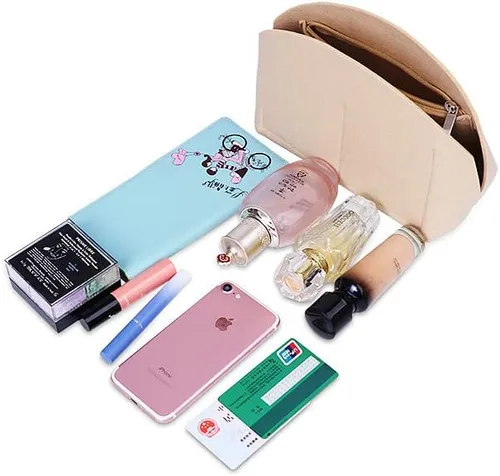 Miniatura 4 de Mujer Alma Organizador Bolsa para LV Alma BB PM MM GM Insertar Fieltro Bolso Organizador 1004red-XL (NLMA-PM)