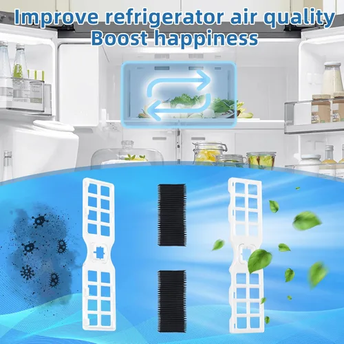 Miniatura 8 de FRGPAAF2 Raf-2 Filtro de aire para refrigerador Frigidaire Pure-Air AF2 Filtro de aire FRFS2823AF FRFS2823AS FRFS2823AW FRFN2823A GRFS2853AD
