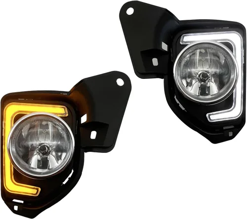 Miniatura 18 de Lámpara de luces antiniebla, compatible con Ford Expedition 1999-2002, F-150 1999-2003 y F-150 Heritage 2004, lado del conductor y del pasajero