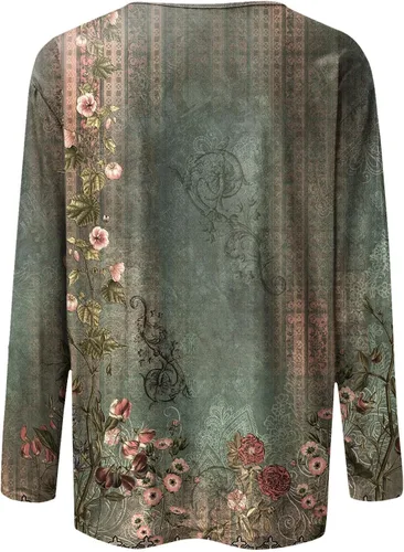 Miniatura 4 de FQZWONG Vacation Outfits for Women Womens Spring Fashion 2024 Casual Going Out Shirts Tunics Or Tops to Wear with Leggings