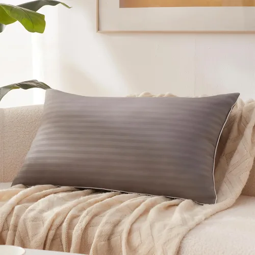 Relleno de almohada de espuma viscoelástica de 36 x 56 cm, relleno de almohada lumbar premium para almohada decorativa, sala de estar, sofá y