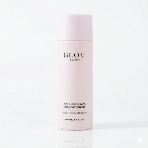 Glov Beauty Acondicionador renovador capilar con células madre de manzana, colágeno hidrolizado, aceites de argán y coco, té verde y aminoácidos -
