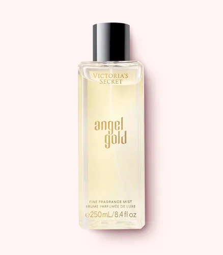 Miniatura 2 de Victoria's Secret Angel Gold fragancia en aerosol, notas de bergamota chispeante, gardenia y almizcle, spray corporal para mujeres (8.4 oz)
