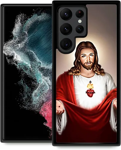 Miniatura 27 de Funda compatible con Samsung Galaxy S22 Ultra, funda protectora antideslizante y a prueba de golpes para hombres y mujeres, goma de silicona suave +