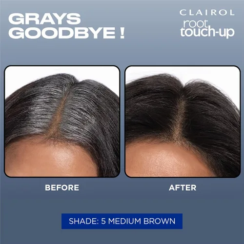 Miniatura 6 de Clairol Root Touch-Up de Nice'n Easy - Tinte permanente para el cabello, color caoba claro 6R/Marrón rojizo claro, paquete de 2 6R castaño