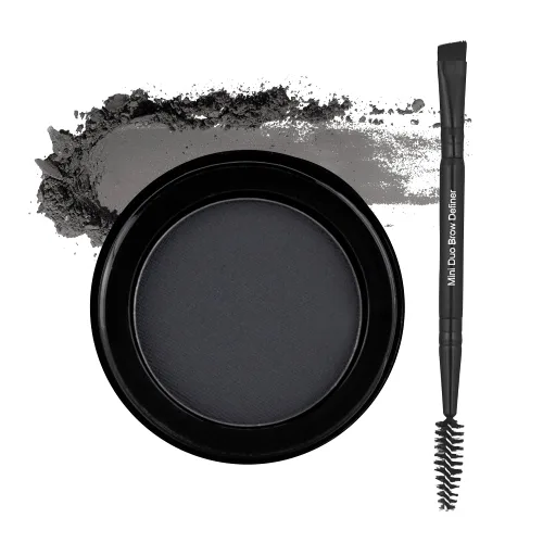 Miniatura 12 de Billion Dollar Brows Polvo de cejas para color de cejas durante todo el día y fácil extracción, gris pardo - libre de crueldad Topo