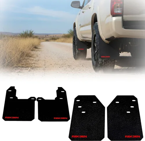 Miniatura 17 de REK GEN Aletas de barro compatibles con Toyota Tacoma Gen3 (2016-2023) - Protectores de barro resistentes para protección todoterreno - Fácil