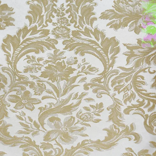 Miniatura 2 de Ultimate Textile - Paquete de 5 manteles redondos de damasco Miranda de 120 pulgadas - Tejido jacquard, marfil champán crema