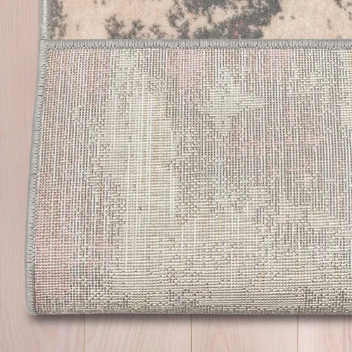 Miniatura 3 de Well Woven Alfombra de Pasillo y Escalera de Tamaño Personalizado - Elige Tu Longitud - Caila Gris y Rubor Pincelada 26 Pulgadas de Ancho x 35 Pies