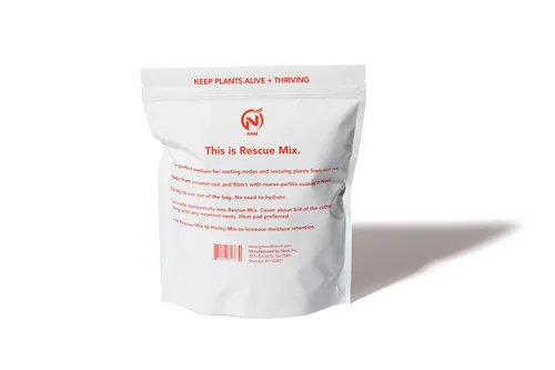 Miniatura 3 de Noot Rooting Rescue Mix - 1 cuarto de galón - Chips de fibra de coco Fibras de fibra de coco Perlita gruesa - Tratamiento de pudrición de raíces