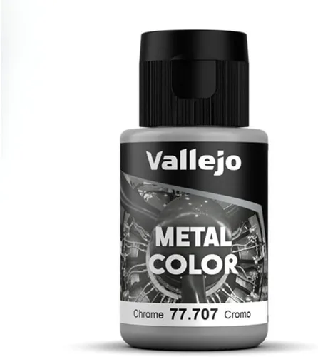 Miniatura 14 de Vallejo - Color Metálico Aluminio 32 ml (1.08 fl.oz.) Reproduce fielmente diferentes acabados metálicos