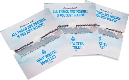 Miniatura 20 de Pulsera Elástica Holy Water Para Mujeres