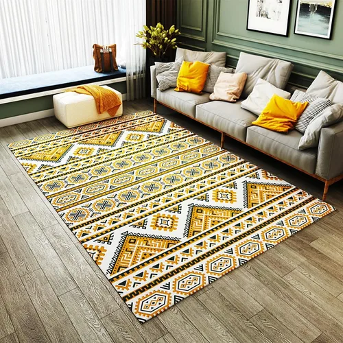 Electric Heating Carpet Heated Area Rugs, Heated Floor Mat Electric Heating Pad, Floor Heaters Foot Warmer Under Desk w/Adjustable Temperature &