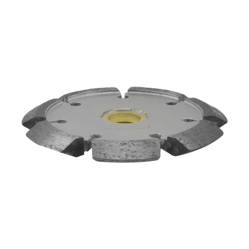 Miniatura 2 de 0.375 7/8 ''-5/8 "0.472 in Rim 4" Arbor Crack Chaser Diamond Blade V-Shaped Segment Concrete Grinder
