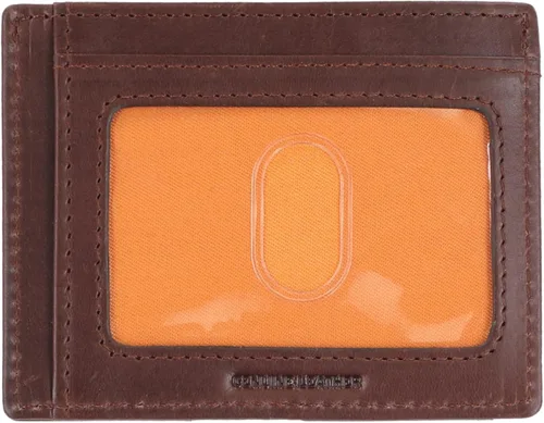 Miniatura 2 de Timberland Men's Slim Leather Front Pocket Credit Card Holder Wallet