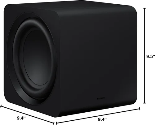 Miniatura 9 de SAMSUNG Subwoofer SWA-W510 para barra de sonido de la serie S con graves potentes, inalámbrico, diseño unibody, tamaño compacto de 6.5 pulgadas