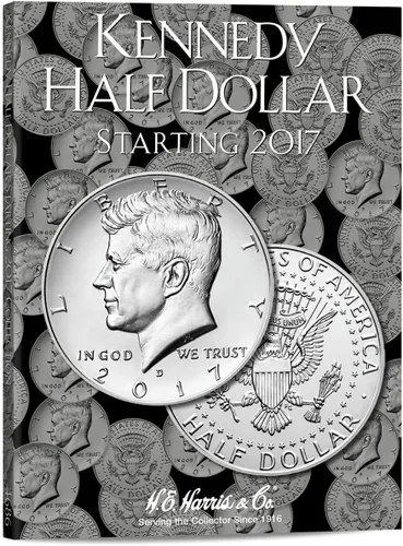 Miniatura 9 de H.E. Harris & Co. Carpeta de monedas de medio dólar de EE.UU. Walking Liberty 1916 – 1936 # 2693