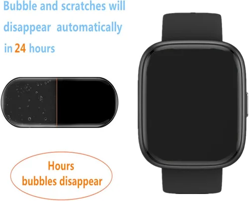 Miniatura 3 de Protector de Pantalla Para IDW25 / IDW26 Smart Watch 1.83" (Paquete de 6) Película Blanda de TPU Transparente, Compatible con KEEPONFIT, TOOBUR