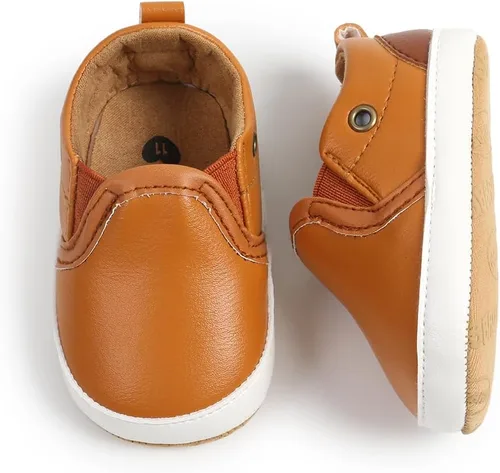 Miniatura 5 de Zapatos para bebés niños y niñas, suela suave, mocasines Oxford, zapatos de cuna para recién nacidos, antideslizantes, para uniforme de boda