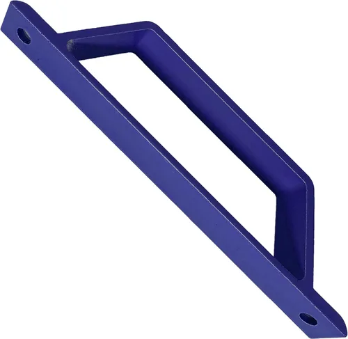 Miniatura 2 de Manija de puerta de aluminio multiusos, color azul marino, para interiores o exteriores, diseño delgado
