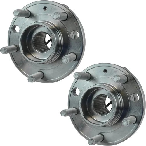 Miniatura 3 de Conjunto de rodamiento de rueda delantera de 2 piezas y buje TRQ Compatible con Pontiac Solstice 2006-2009 Saturn Sky 2007-2010