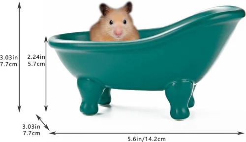Miniatura 5 de 1 Pieza 14.2 cm de Jabonera de Cerámica Mini con Garra de Cerdo para Bañera, Jabonera Decorativa, Pequeño Macetero, Organizador de Maquillaje, Verde