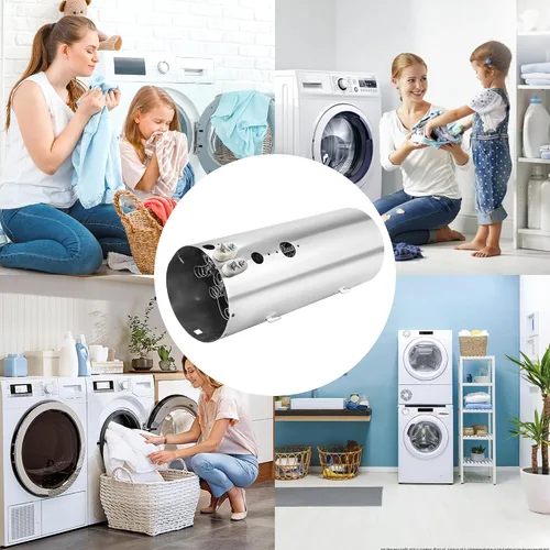 Miniatura 5 de Elemento calefactor para secadora 137114000 por termostato AMI PARTS 3204267 y limitador térmico 137032600, compatible con secadora Frigidaire