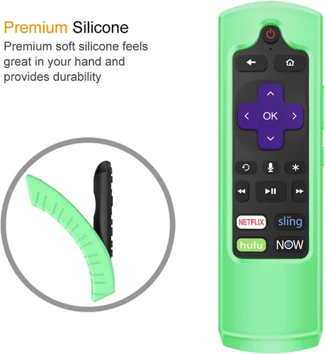 Miniatura 5 de CaseBot Funda para Roku Voice Remote RCA1R/RCAL7R, Express HD/4K+, Ultra LT Enhanced Voice, Express 3930, Premiere+ 3921, Streaming Stick+ Remote