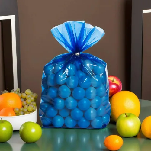 Miniatura 3 de Bolsas de plástico de celofán azul rey para fiesta, 11.5 x 5 pulgadas (30 unidades) Perfectas para regalos, dulces, golosinas Azul real