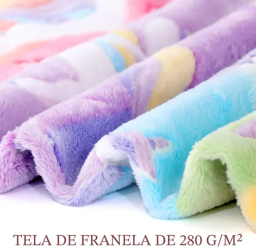 Miniatura 8 de LIFEYJ Manta que brilla en la oscuridad, regalos de unicornios para niñas, manta suave de 3, 4, 5, 6, 7, 8, 9, 10 años, juguetes para niñas de 6 a 8