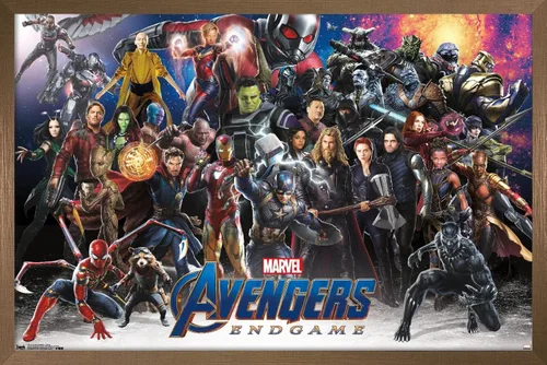 Miniatura 12 de Trends International Marvel Cinematic Universe - Avengers - Endgame - Póster de pared de alineación, 14.725 x 22.375 pulgadas, versión enmarcada