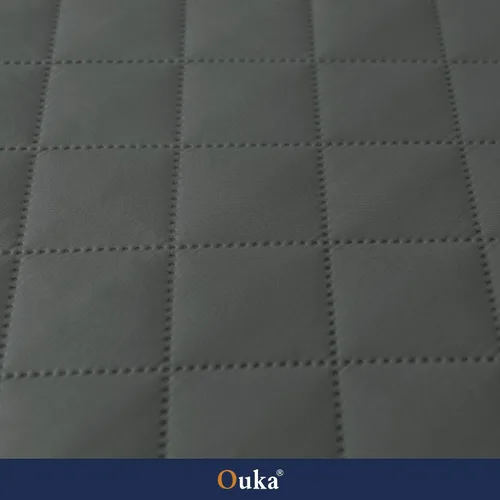 Miniatura 4 de Ouka - Funda reclinable para perros, de ancho de asiento de 63,5 cm, protector de sofá de tela reversible con correas elásticas, funda de sillón Gris
