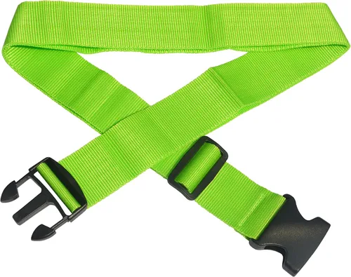 Miniatura 4 de WeBravery Correa de equipaje ajustable Maleta Cinturón Correas Accesorios de viaje (verde 1 paquete)