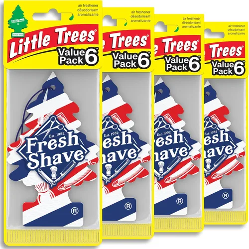 Miniatura 37 de Little Trees - Ambientador de árbol colgante que proporciona un aroma de larga duración para tu hogar o tu auto. Aroma Bayside Breeze, 24