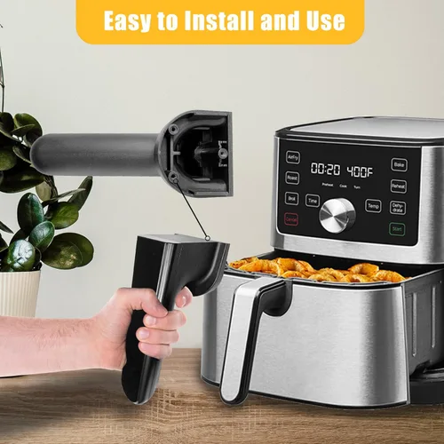 Miniatura 6 de Piezas de repuesto de mango de freidora de aire para freidora instantánea Vortex Plus 6QT/5.7QT, mango de freidora de aire para freidora de aire