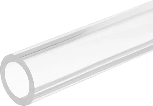 Miniatura 44 de MECCANIXITY Tubo acrílico rígido redondo tubo transparente 0.236 in ID 0.315 in OD 12.008 in longitud para lámparas y linternas, sistema