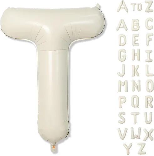 Miniatura 70 de Globo dorado champán con el número 5, globos de aluminio autoinflables grandes de 40 pulgadas del 0 al 9, globo de helio digital 5 dorado claro
