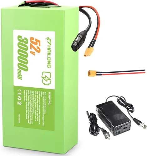 Miniatura 7 de Paquete de Energía Universal Recargable de 36V 8Ah con Adaptador de 42V 2A BMS de 20A y Diseño Impermeable (Sistemas de 200-500W)
