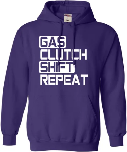 Miniatura 18 de Go All Out Sudadera con capucha Gas Clutch Shift Repeat para hombre y mujer