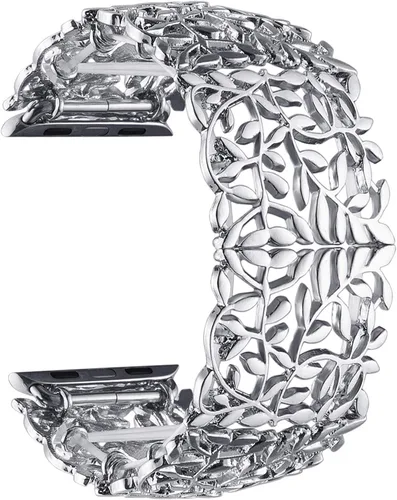 Miniatura 7 de VIQIV Correa de pulsera compatible con Apple Watch de 1.496 in 1.575 in 1.614 in 1.654 in 1.732 in 1.772 in 1.929 in iWatch Series