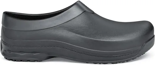 Miniatura 2 de Shoes for Crews Radium, Men's, Women's, Unisex Slip Resistant Work Clogs, Water Resistant, Black