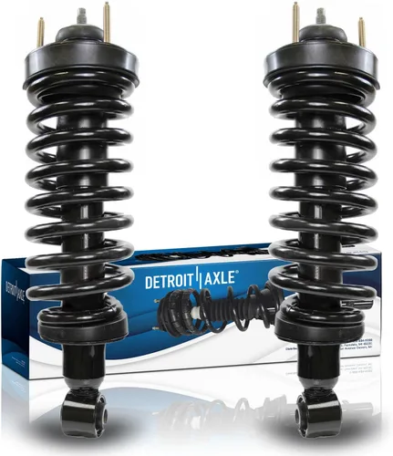 Miniatura 80 de Detroit Axle - 2 puntales delanteros para Chevy Equinox GMC Terrain Saturn Vue Pontiac Torrent Suzuki XL-7 Captiva Sport Struts completos con muelle