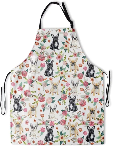 Miniatura 18 de Giwawa Delantal unisex para adultos, impermeable, resistente a las manchas, delantal de cocina con 2 bolsillos para BBQ, parrilla y pintura
