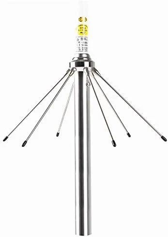 Miniatura 2 de signalplus UV 144/435Mhz doble banda VHF uhf Omni fibra de vidrio Base Antena SO239 SL16-K walkie talkie al aire libre antena
