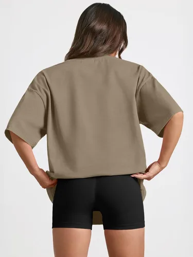 Miniatura 261 de Trendy Queen - Camisetas de entrenamiento de moda para mujer, camisetas atléticas de manga corta para verano y primavera, disponibles en tallas