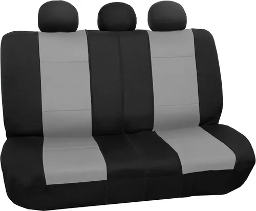 Miniatura 18 de FH Group Juego completo de fundas de neopreno impermeables para asiento de automóvil, de tres filas y 7 plazas, listas para bolsa de aire