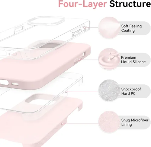 Miniatura 4 de BENTOBEN for iPhone 14 Pro Max Case, Soft Silicone Gel Rubber Bumper Microfiber Lining Hard Back Shockproof Protective Phone Cover for iPhone 14 Pro