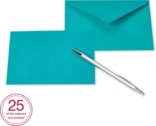 Miniatura 8 de American Greetings Tarjetas en blanco de un solo panel con sobres, colores arcoíris (200 unidades)