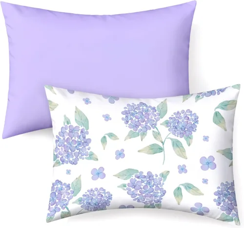 Miniatura 16 de Fundas de almohada para niños pequeños, paquete de 2 fundas de almohada que se adaptan a almohadas de 13 x 18 o 12 x 16 pulgadas, funda de almohada